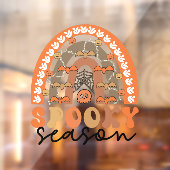 Spooky Season Halloween Rainbow Herfst Raamsticker (Vel 2)
