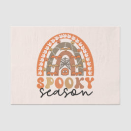 Spooky Season Halloween Rainbow Herfst Tissuepapier