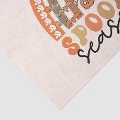 Spooky Season Halloween Rainbow Herfst Tissuepapier (Detail)