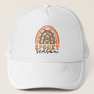 Spooky Season Halloween Rainbow Herfst Trucker Pet