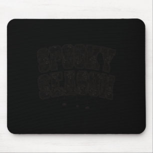 Spooky Season Halloween Spider Webs Varsity Tekst Muismat