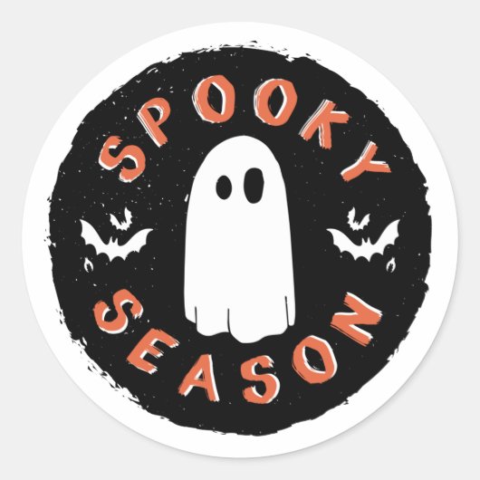 Spooky Season - Halloween Sticker (Voorkant)