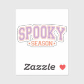 Spooky Season Halloween Sticker (Vel)