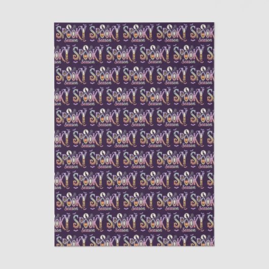 Spooky Season Halloween Tissuepapier (Voorkant)