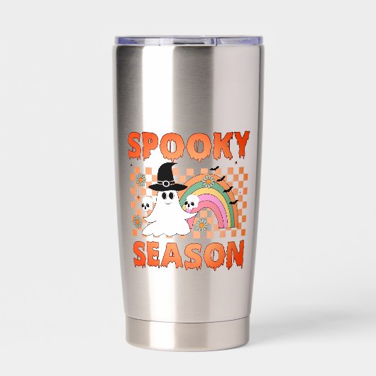 Spooky Season Halloween Vibes-45634 Geïsoleerde Drinkbeker (Voorkant)