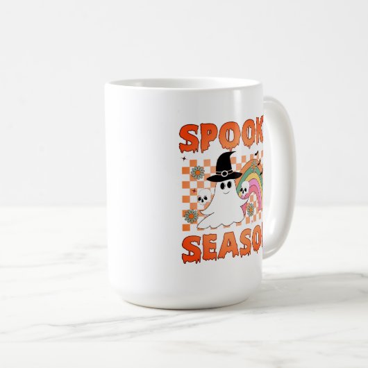 Spooky Season Halloween Vibes-45634 Koffiemok (Voorkant rechts)