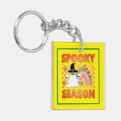 Spooky Season Halloween Vibes-45634 Sleutelhanger (Voorkant Links)