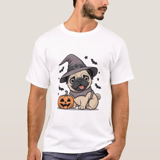 Spooky Season Hond T-shirt (Voorkant)
