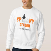 Spooky Season Hoodie - Modern Halloween Outfit Trui (Voorkant)
