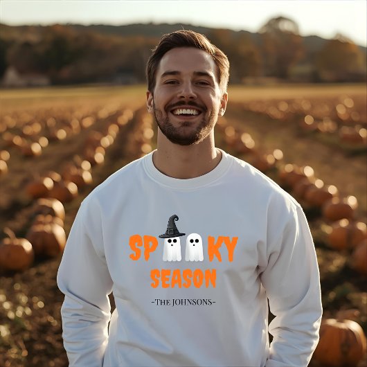 Spooky Season Hoodie - Modern Halloween Outfit Trui