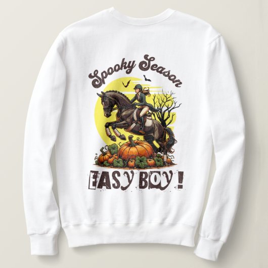 Spooky Season Horse Trui (Design achterkant)