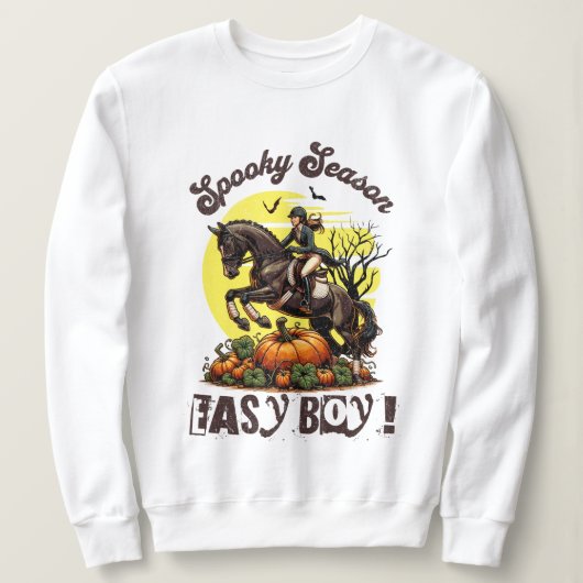 Spooky Season Horse Trui (Design voorkant)