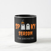 Spooky Season Mok – Ghost Halloween Coffee Cup (Midden)