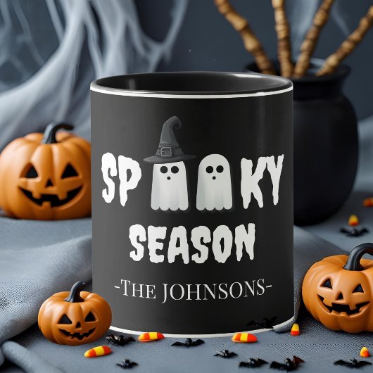 Spooky Season Mok – Ghost Halloween Coffee Cup