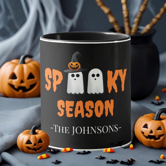 Spooky Season Mok – Ghost Halloween Coffee Cup