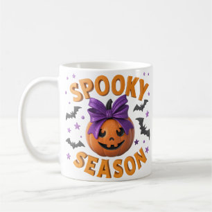 Spooky Season Mok   Schattigee en griezelige Hallo