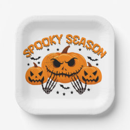 Spooky Season Papieren Bordje