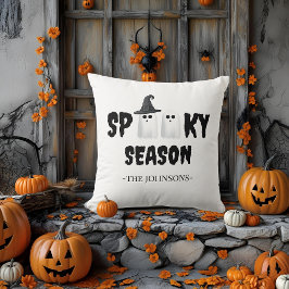 Spooky Season Pillow – Modern Halloween Decor Kussen