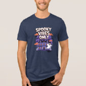 Spooky Season Quotes Tri-Blend Shirt (Voorkant)