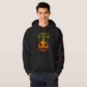 Spooky Season Retro Pumpkin Happy Halloween 1 Hoodie (Voorkant volledig)