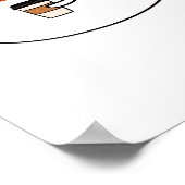 Spooky Season Schattige Ghost Classic T-shirt Poster (Hoek)