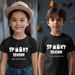 Spooky Season - Schattigee Halloween Outfit Kinder Shirts