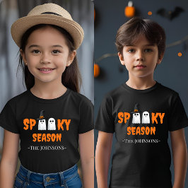 Spooky Season - Schattigee Halloween Outfit Kinder Shirts
