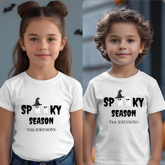 Spooky Season - Schattigee Halloween Outfit Kinder Shirts