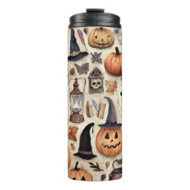 Spooky Season Sips - Halloween Thermal Tumbler Thermosbeker
