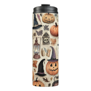 Spooky Season Sips - Halloween Thermal Tumbler Thermosbeker