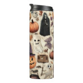 Spooky Season Sips - Halloween Thermal Tumbler Thermosbeker (Geroteerd rechts)