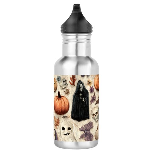 Spooky Season Sips – Halloween Waterfles (Rechts)