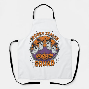 Spooky Season Squad Cute Ghost Halloween Shirt_1 Schort