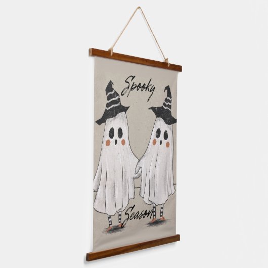 Spooky Season Squad Hangend Wandkleed (Gebogen)