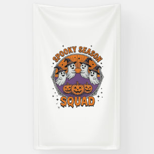 Spooky Season Squad Schattig Geest Halloween T-shi Spandoek