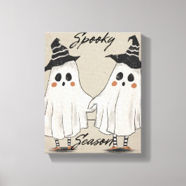 Spooky Season Squad Spanningdoek Afdruk Canvas Afdruk