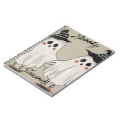 Spooky Season Squad Spiral Photo Notebook Notitieboek (Linkerzijde)