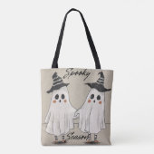 Spooky Season Squad Tote Tote Bag (Achterkant)