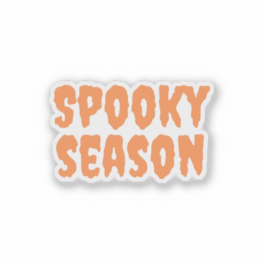Spooky Season Sticker (Voorkant)