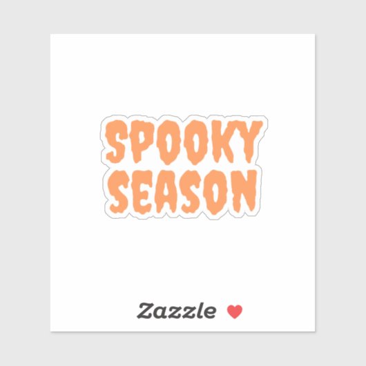 Spooky Season Sticker (Vel)