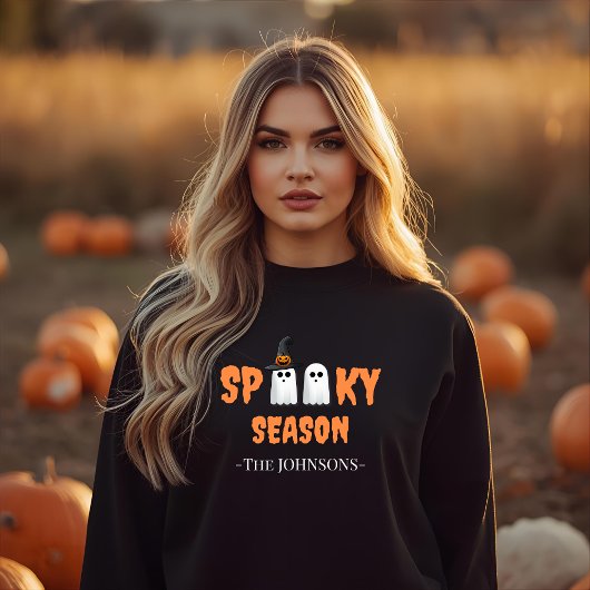 Spooky Season Sweatshirt – Modern Halloween Outfit