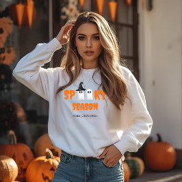 Spooky Season Sweatshirt – Modern Halloween Outfit