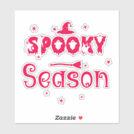 Spooky Season Witch Pet Sticker