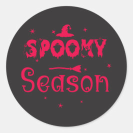 Spooky Season Witch Pet Sticker
