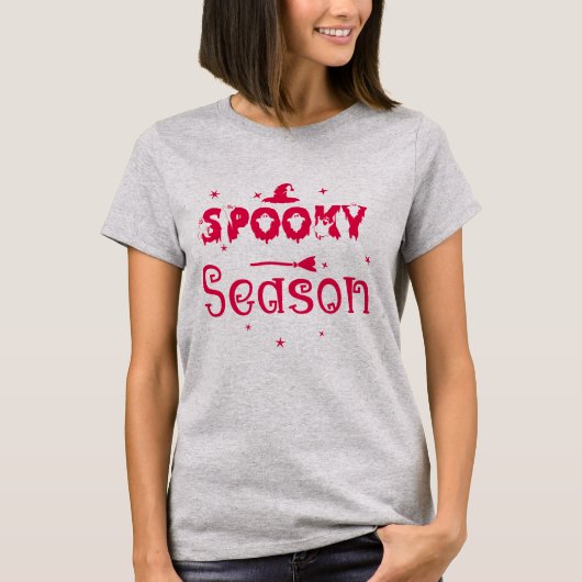 Spooky Season Witch Pet T-shirt (Voorkant)
