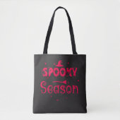 Spooky Season Witch Pet Tote Bag (Voorkant)