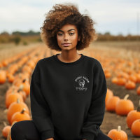 Spooky Season Zwart-witte schedel