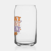 Spooky seizoen blikvorm glas (Links)