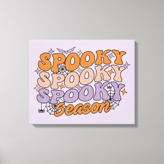 Spooky seizoen canvas afdruk (Voorkant)