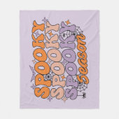 Spooky seizoen fleece deken (Voorkant)